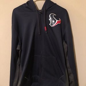 Houston Texans Dri Fit Zip up hoodie
